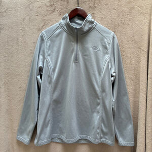 The North Face Women’s Gray ¼ Zip Pullover Sweatshirt Sz XL Classic Outdoors